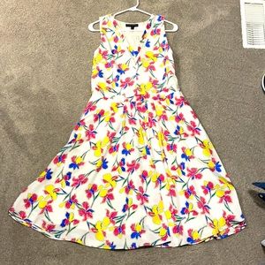 Floral Silky Spring Dress